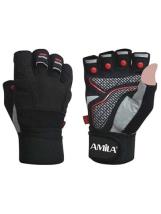 Amila Ανδρικά Αθλητικά Γάντια Extra Large